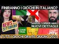 MA QUINDI MAI PIÚ GIOCHI IN ITALIANO? | SPIDER-MAN 2: SENTITE QUA | GIOCHI GRATIS GIUGNO 2023 #NEWS