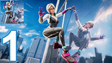 Spider Girl - Gameplay Walkthrough Part 1 - Levels 1-13 (iOS, Android)