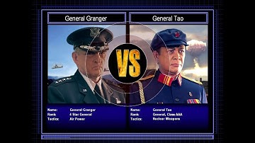 Air Force General VS Nuke General [C&C Zero Hour Challenge] [Hard]