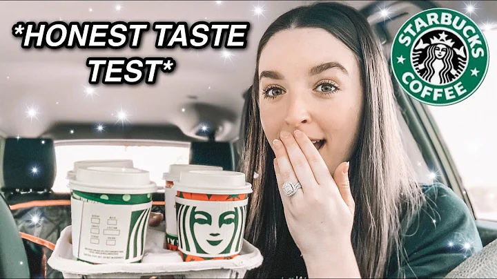 Trying Starbucks NEW Holiday Drinks So You Don’t Have To | taste test *honest*