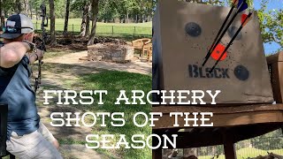 First Bow Shots of Archery Hunting Season -- how bad are they after laying off for 8 months? by Corporate Gone Country 157 views 6 months ago 3 minutes, 56 seconds