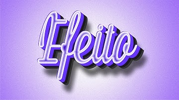 CRIANDO EFEITO EM TEXTO NO CORELDRAW