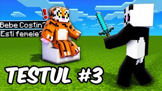 *DETECTORUL DE MINCIUNI* MINECRAFT CHALLENGE!