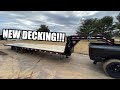 GOOSENECK TRAILER RESTORATION!!! LOOKS BRAND NEW AGAIN!!!!