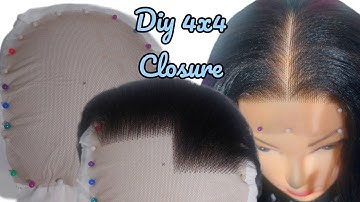 How to Ventilate a 4x4 Closure | Beginner Friendly Tutorial