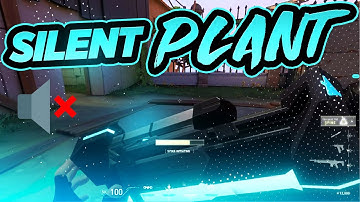 How to SILENT PLANT !! Bug / Glitch - Valorant TUTORIAL