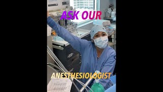Ask an Anesthesiologist! With Dr. Liu at Asia Pacific Plastic Surgery!