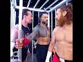Roman Reigns ☝️🔥 Copy vs Original Aura 😱 ft. CM Punk 🎤 | WWE Edit #wwe #short #edit