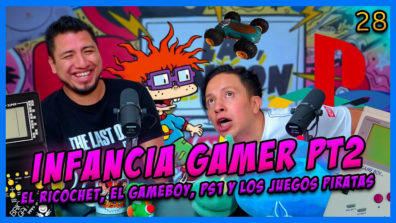 LA PENSIÓN #28 | INFANCIA GAMER PT2 (demo de juguetes) - Como conocimos el PS1 y la piratería