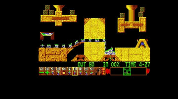 Lemmings Fun Level 12 Walkthrough Amiga