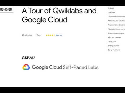 A Tour of Qwiklabs and Google Cloud Platform