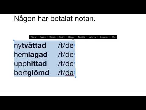 Video: Vad är En Verbal Particip