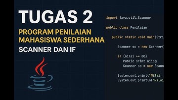 Tugas 2 – Algoritma & Pemrograman | Program Menghitung Gaji Karyawan (Java, IF, Operator, Scanner)