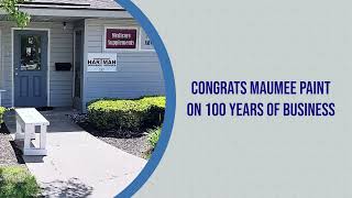 Congratulations Maumee Paint