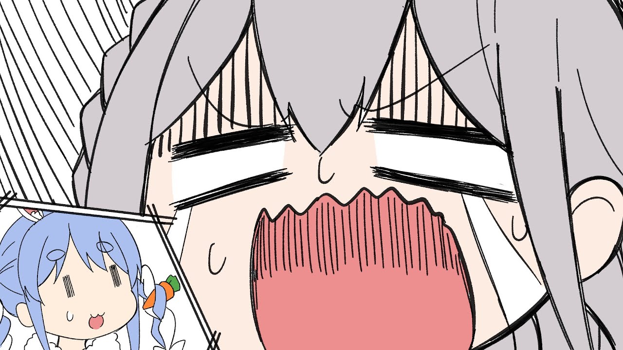 【手描き】ぺこらVSノエル壺おじ対決！【兎田ぺこら/白銀ノエル】【ホロライブ切り抜き漫画】