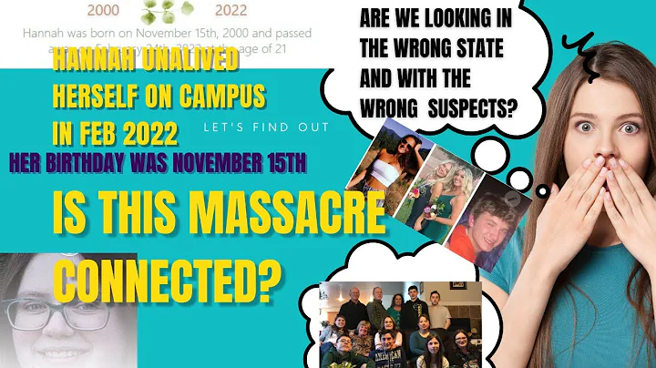 Is Hannah's or Hudson's  Death Connected to the Ma...