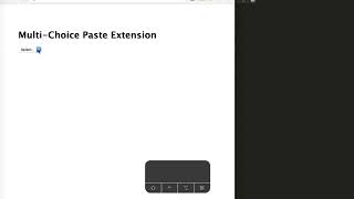 Multi-Choice Paste - Chrome Extension