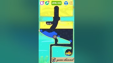 save the fish 😉😉 gameplay level 322 // l game channel // android,ios game #mobilegame #shorts