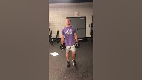 ISO DB Split Squat (Heel Up)