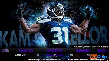 Powered by Wechip：How to install Kodi No Limits Build on Kodi 17 Krypton
