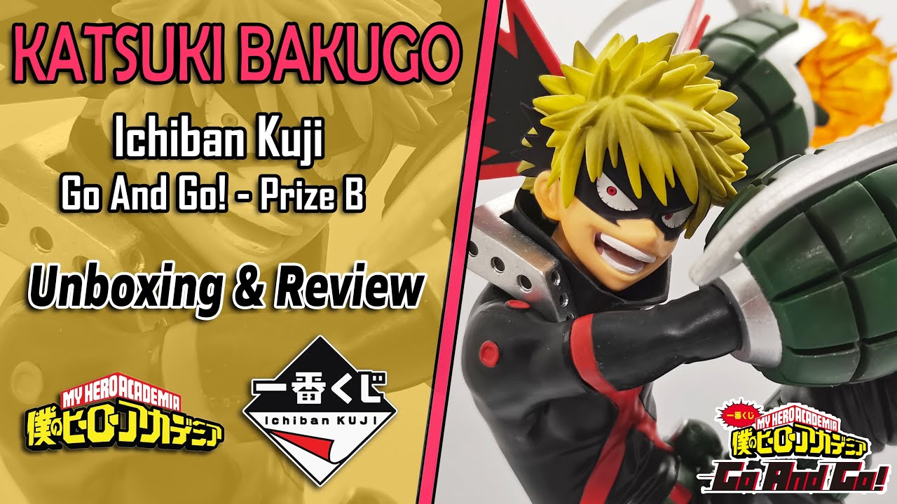 FIGURINE ICHIBAN KUJI My Hero Academia Go And Go B Award Katsuki Bakugo
