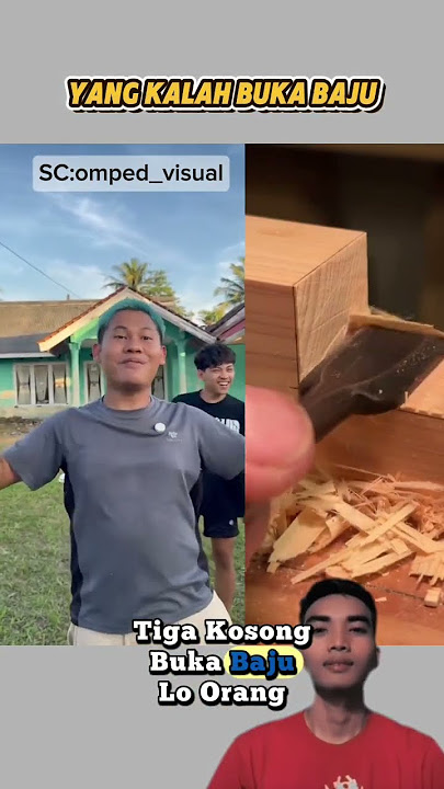 Yang kalah Buka baju  😂😱#tipetipeomped #ompedvisual