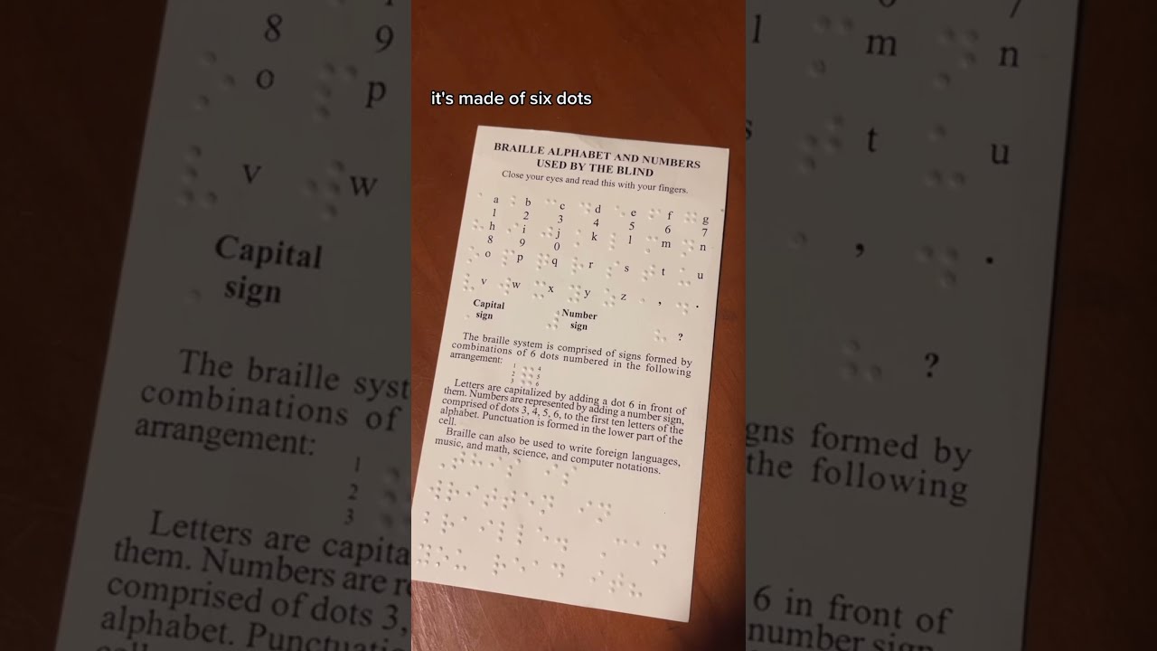 How Do Blind People Write 