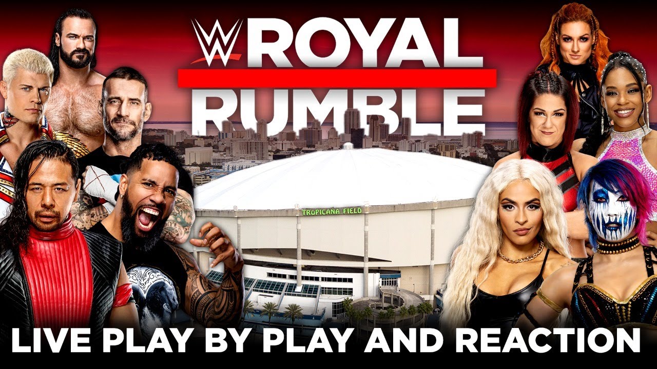 Royal Rumble Live Watch Party & Reaction - YouTube