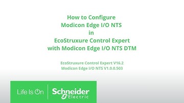 How to Configure Edge I/O NTS in Control Expert with Edge I/O NTS DTM | Schneider Electric