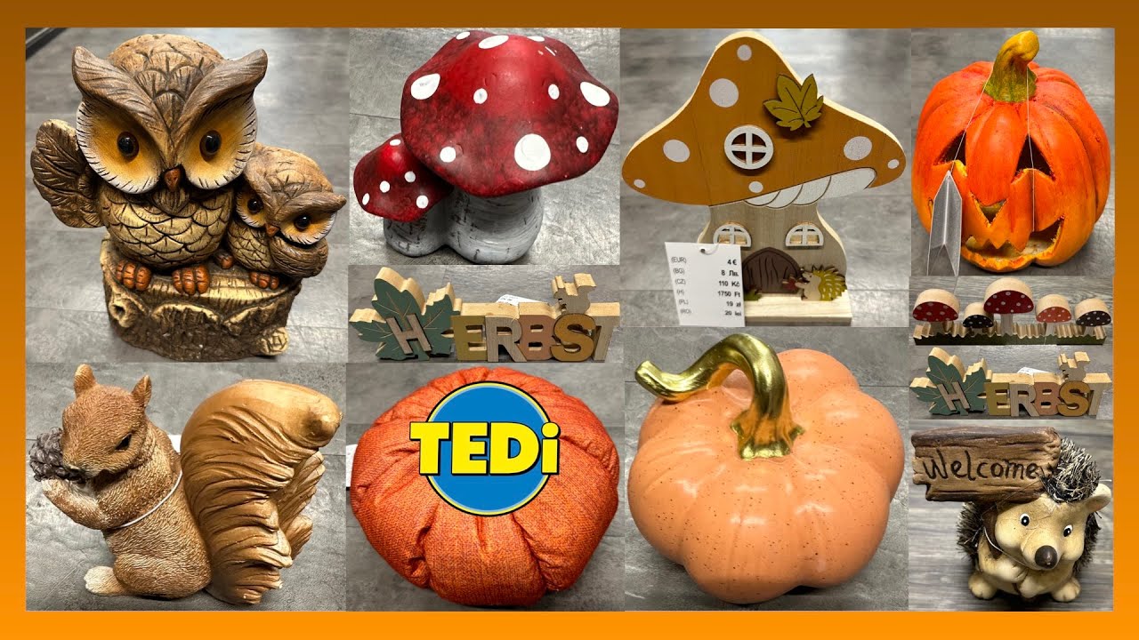 TEDI **VORFREUDE AUF DEN HERBST**