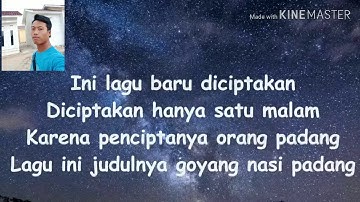 Goyang Nasi Padang Mix Karaoke versi KN7000+Lirik