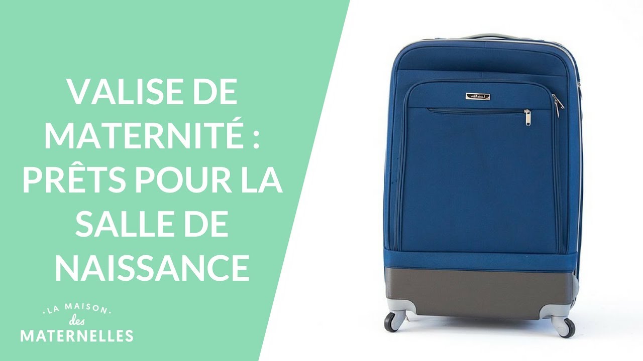 Séjour à la maternité : la valise idéale - La Maison des