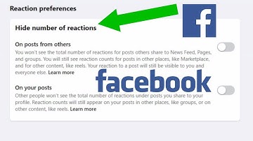 How To Hide Number Of Reactions On Facebook Laptop/PC (2024)