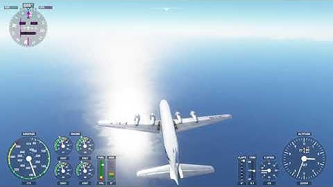 Flight Sim 2020 - Trying to Fly the PMDG DC-6 Across the Atlantic (Early Attempts)