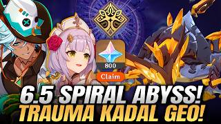 Noelle vs Kadal Geo! Luna 6 Spiral Abyss | Genshin Impact Indonesia