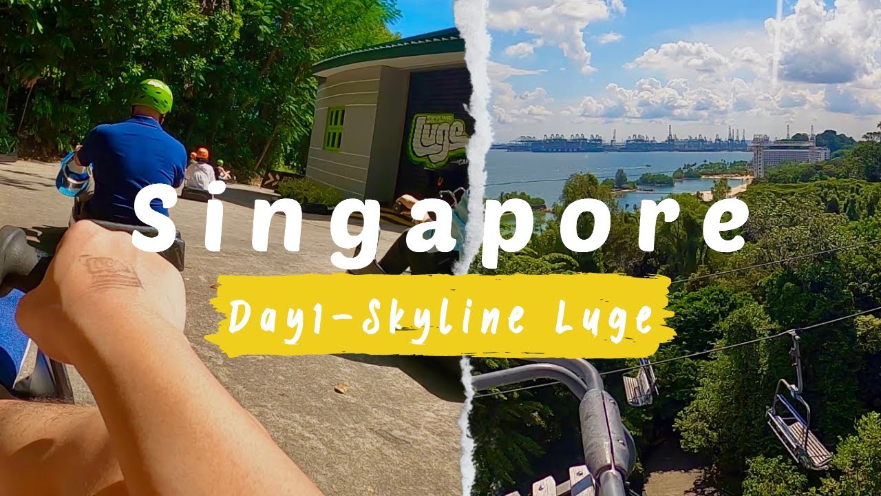 Sentosa Fly 4 Days in SINGAPORE | Slide With LUGE & Fly with SKYLINE at SENTOSA ...