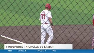 NCAA BASEBALL 2021: NICHOLLS VS LAMAR DOUBLE HEADER GAME 1