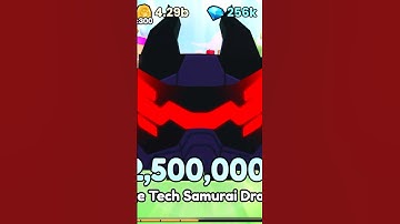 Rolling a Huge Tech Samurai Dragon! | Pets Go!