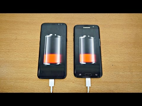 Samsung Galaxy S8 Plus vs S7 Edge - Battery Drain Test! (4K)