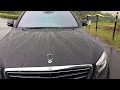 ザイモールチタニウムグレイズ　雨の日の撥水状態