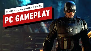 Marvel's Avengers Beta: 19 Minutes of PC Gameplay (1080p 60fps)