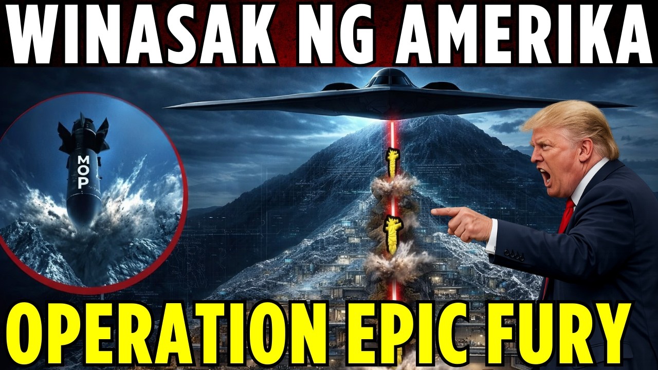 GRABE TO! US B2 Pinagpupulbos Ang Mga Ballistic Missiles Ng Iran | Operation Epic Fury