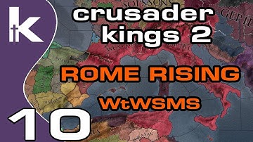 Crusader Kings 2 Rome Rising - Episode 10 | Into Africa | Ck2 Modded Gameplay