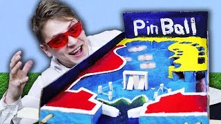 ИГРА ПИНБОЛ В РЕАЛЬНОЙ ЖИЗНИ! ИГРА ПИНБОЛ В РЕАЛЬНОЙ ЖИЗНИ!