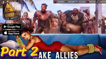 State of Survival: Zombie War Survival Gameplay Walkthrough Part 2 - Our Settlement! (iOS, Android)