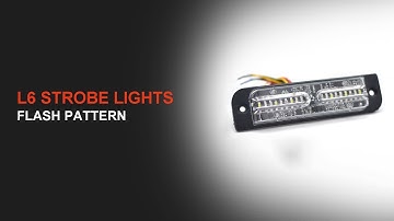 L6 Trio Color LED Surface Mount Lights | UnitSignal