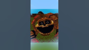 Built Smiling Critters paintings in Minecraft!!! #minecraft #smilingcritters