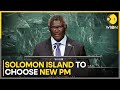 Prochina solomon islands pm out of race says not competing for new term  world news  wion