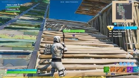 Fortnite BHE 1v1 build fights but the video end when i am 1st by 3 kills! (easy)