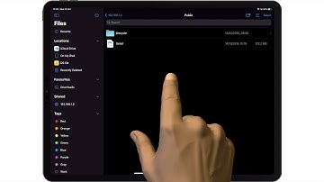 Using an iPad with a Synology NAS - Accessing Network Shares